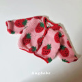 🍓 hug bebe｜草莓絨絨外套 3色_1