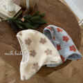 🌼MILK BALM 花朵連帽保暖帽（Free SIZE)_2