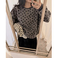 OJO DE PAPA 韓國點點愛心上衣 FREE SIZE (可親子裝)_5