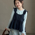 層次感綁帶小背心➕上衣兩件式套組
