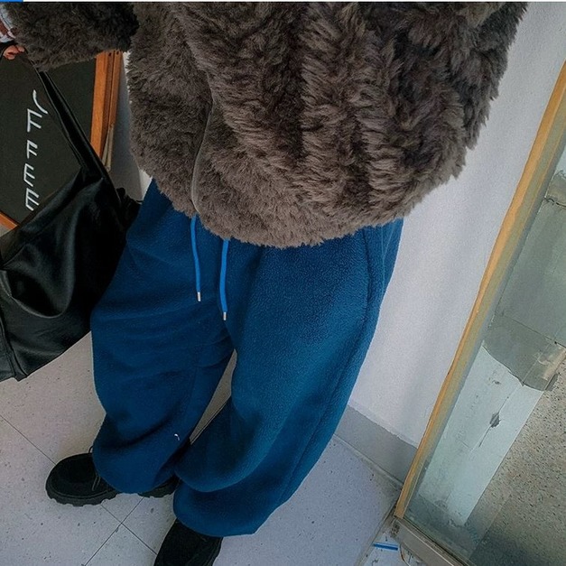 正韓代購｜鬆緊數束口休閒褲 4色