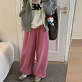 鬆緊愛心口袋束口腳休閒褲 4色_9