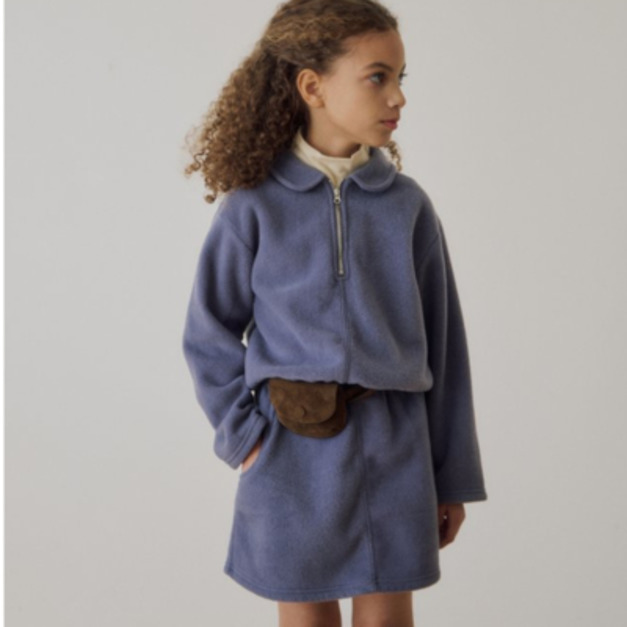 Soye｜高質感刷毛拉鍊上衣＋裙褲套裝   2色