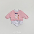 ✨oott bebe Bear & Bunny 小熊/兔子拼色包屁衣 2色_15