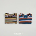oott bebe｜彩色細條紋上衣 2色_10