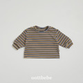 oott bebe｜彩色細條紋上衣 2色_5