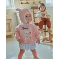 ✨oott bebe Bear & Bunny 小熊/兔子拼色包屁衣 2色_1