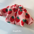 🍓 hug bebe｜草莓絨絨外套 3色_1