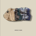 MIDDLE NAME｜雙面穿迷彩拼接鋪棉背 兩色_6