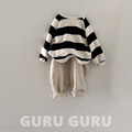 GURUGURU 百搭寬條紋上衣 2色_12