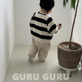 GURUGURU 百搭寬條紋上衣 2色_3