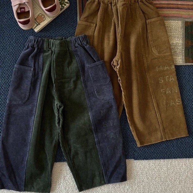 春秋款燈芯絨長褲 2色