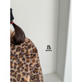 【BIEN JOIE】豹紋刷毛圓領上衣｜中性寬版｜S&ndash;5XL_10