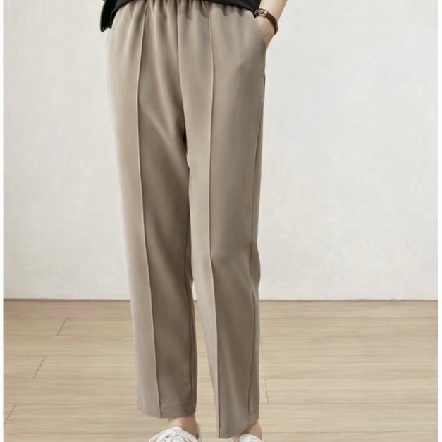 夏季冰絲涼感顯瘦九分直筒褲🧊