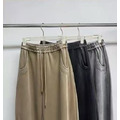 自留款推薦 ! 美式水洗棉開闊褲 3色 現_4