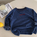 條紋薄款長袖上衣 3色_4