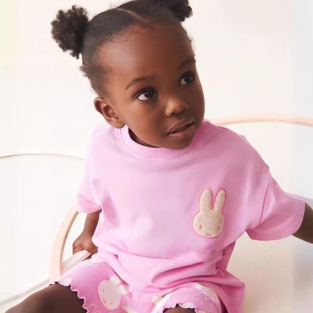 純棉卡通圖案兩件式套裝