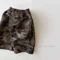 THEGOGUMA ｜ 美式硬派迷彩寬版休閒短褲_1