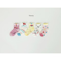 V. BUNNY 可愛粉系童襪一組五雙_9