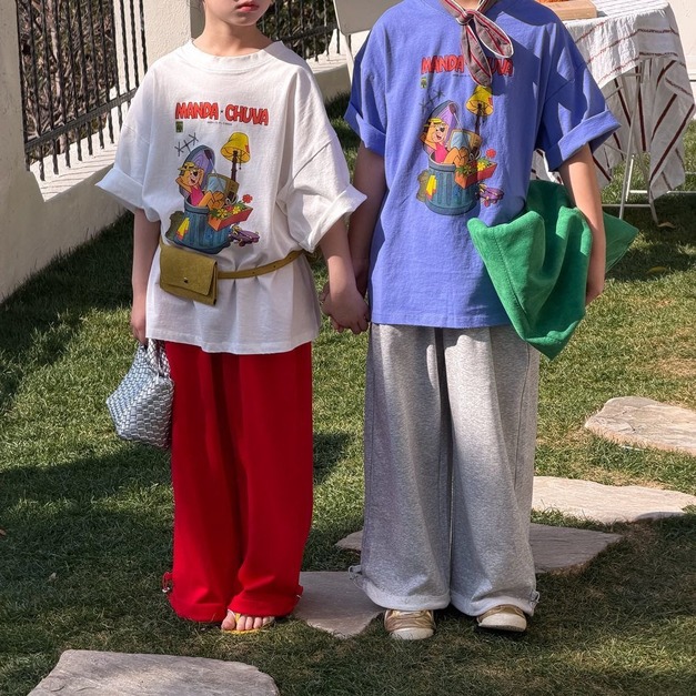 純棉塗鴉TEE  2色