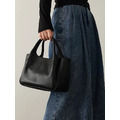 極簡黑色水桶包｜手提・斜背兩用_2