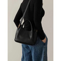 極簡黑色水桶包｜手提・斜背兩用