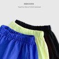 AWESOME BEBE ｜酷涼機能：時髦布標涼感短褲 3色_5