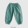 AWESOME BEBE ｜側邊滾邊縮口棉褲 2色_9