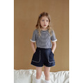 MOMO ANN ｜優雅法式：幾何波浪滾邊設計短褲 2色_4