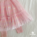 DAESUNGSA ｜ 幻彩極光：珍珠光澤多層次紗裙內搭長褲 2色_11