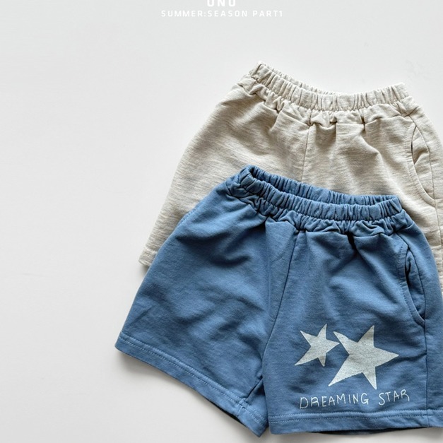 ONU Dreaming Star 復古星印花彈力短褲    2色