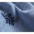 Blue Detail 刺繡條紋襯衫_7