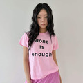 【GVR】韓製 "done is enough" 短袖T恤 3色_1