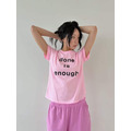 【GVR】韓製 "done is enough" 短袖T恤 3色_5