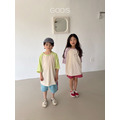 【GODIS】撞色拼接長版T恤 2色_6