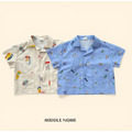 【Middle Name】夏日滿版印花短袖襯衫 2色