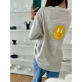 韓系笑臉TEE ｜ 情侶包色款 2色