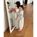 mimiunni&bull;夏季 1+1 舒爽夏日條紋紗褲 5色_5