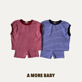 A MORE BABY ｜ 撞色條紋嬰兒套裝 2色_3