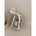 Dudie ｜ 透膚網布托特包 2款_1