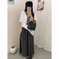 微透感防曬上衣 × 垂墜感百褶長裙_2