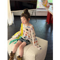 B.Diary 彩色愛心滿版印花薄上衣_1