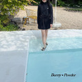 BUNNY POWDER｜長袖防曬百褶裙泳裝套組 2色_1