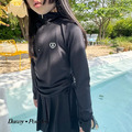 BUNNY POWDER｜長袖防曬百褶裙泳裝套組 2色_8