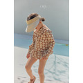 OREN｜滿版花卉長袖防曬泳裝套組 2款_9