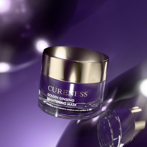 CURENESS 院線品牌 24K黃金人參煥采面膜