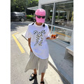 立體波點蝴蝶結寬鬆短袖T恤_1