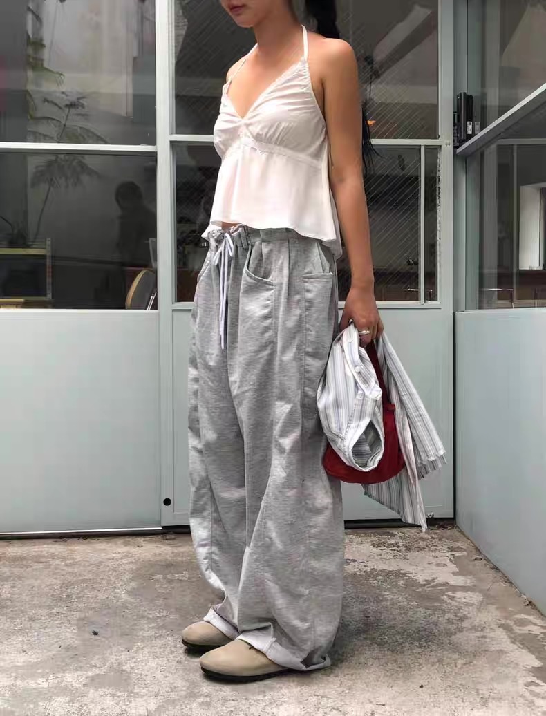 LINENNE－nei sweat pants (gray)綁帶鬆緊棉質長褲_fea01963776387cbd3d074b4e4d9f8b7.jpg