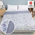 【GraphenePower】石墨烯恆溫循環兩用被-雙人/182x210cm (藍色花草)