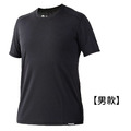 【GraphenePower】石墨烯散熱速乾涼感圓領短袖(男/女款)-黑色_7